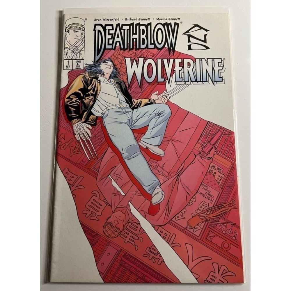 Deathblow and Wolverine #1 - 1996 - Image Comics